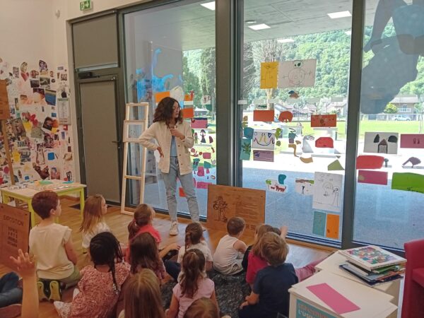 Atelier enfants Espace d'Arts Visuels Le Cairn